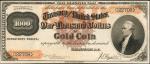 1882年1000美元金元券 PCGS Currency45