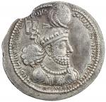 SASANIAN KINGDOM: Hormizd I, 272-273, AR drachm  (3.92g), G-38, kings bust, wearing simple cap with 