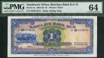 Barclays Bank (Dominion, Colonial and Overseas), Southwest Africa, £1, 30 November 1954, serial numb