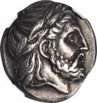 MACEDON. Kingdom of Macedon. Philip II, 359-336 B.C. AR Tetradrachm (14.37 gms), Amphipolis Mint, ca