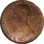 GREAT BRITAIN. Penny, 1889. London Mint. Victoria. NGC MS-62 Red Brown.