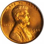 1944-D Lincoln Cent. MS-67 RD (PCGS). CAC.