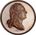 Circa 1862 Undraped Washington / Birth and Death medal by George H. Lovett. Musante GW-533, Baker-13