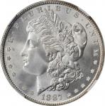 1887 Morgan Silver Dollar. MS-67+ (NGC). CAC.