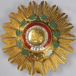 PERU. Order of the Sun, Grand Cross with diamonds, Instituted 1821 (issued mid-20th Century). AS MAD