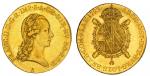 Austrian Netherlands. Franz II (1792-1797). Souverain d Or, 1793 A. Vienna. 11.13 gm. Laureate head 