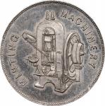 1914年英国伯明翰泰勒和查伦有限公司铸币机械镍广告代用币。GREAT BRITAIN. Birmingham. Taylor & Challen, Ltd. Minting Machinery Ni