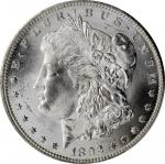 1892-CC Morgan Silver Dollar. MS-64 (PCGS).