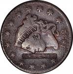 G.G. CLARK in a box punch on an 1832 Matron Head large cent. Brunk C-510, HT-A424. Host coin Very Fi