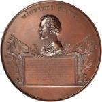 1848 Winfield Scott Virginia Medal. Bronze. 90 mm. Julian MI-27. Choice Mint State.