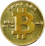 2021 Lealana "Bitcoin Cent" 0.01 Bitcoin. Loaded. Firstbits 1KwafFEY. Serial No. 3. Rainbow Design B