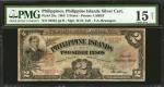 PHILIPPINES. Philippine Islands Silver Certificate. 2 Pesos, 1903. P-25a. PMG Choice Fine 15 Net. Re