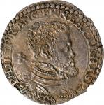 ITALY. Naples & Sicily (Naples). 1/2 Ducato, ND (1554-56). Naples Mint. Filippo (Philip II of Spain)