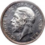 1927年英国2先令及克朗精铸银币一对，均PCGS PR63，#84498973, 80785612。Great Britain, a pair of silver proof florin and 