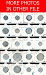 World coins; 1800-2000, Lot of silver coin approximate 134 coins from mixed countries, inspection hi