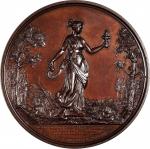 1867 Pennsylvania Inter-State Fair Award Medal. By William Barber. Julian AM-69, Harkness Reg-80. Br
