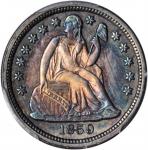 1859 Liberty Seated Dime. MS-65 (PCGS).