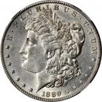 1889-CC Morgan Silver Dollar. AU-58 (NGC).