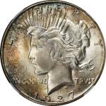 1927-S Peace Silver Dollar. MS-65+ (NGC). CAC.