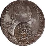 1808年巴西-玻利维亚960 雷斯。塞罗弗里奥造币厂。若昂担任摄政王。BRAZIL. Brazil-Bolivia. 960 Reis, ND (1808). Serro Frio Mint. Jo
