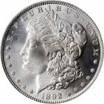 1892 Morgan Silver Dollar. MS-65 (PCGS). CAC.