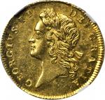 GREAT BRITAIN. 1/2 Guinea, 1731. George II (1727-60). NGC MS-63.
