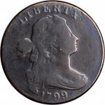 1799年半身像1分 1799 Draped Bust Cent