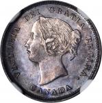 CANADA. 5 Cents, 1893. NGC MS-62.