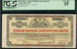  African Banking Corporation Limited, South Africa, a Cape Uniform £1, Cape Town, 5 November 1920, b