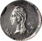 MEXICO. 1/4 Real, 1861-Mo LR. Mexico City Mint. NGC MS-65.