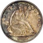 1861 Liberty Seated Half Dollar. WB-101. MS-66 (PCGS).