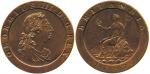 GREAT BRITAIN, British Coins, England, George III: Restrike Pattern Farthing, 1797, by W J Taylor af