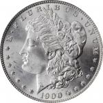 1900 Morgan Silver Dollar. MS-65 (PCGS).