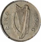 IRELAND. 6 Pence, 1946. PCGS MS-63 Gold Shield.