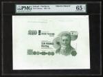 1995年北爱尔兰北方银行10镑正面样票，PMG 65EPQ