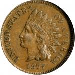 1877 Indian Cent. AU-55 BN (NGC).
