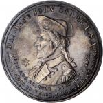 1878 Battle of Bennington Centennial Medal. Unlisted SCD-273. Silver. MS-63 (PCGS).