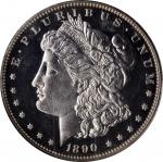 1890 Morgan Silver Dollar. Proof-65 Cameo (NGC).