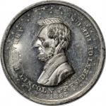 1864 Abraham Lincoln Medal. DeWitt-AL 1864-26, Cunningham 3-300W, King-93, Musante GW-723, Baker-238