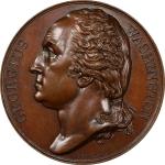 Circa 1819 Series Numismatica Medal by Vivier. WASHINGTON. Musante GW-98, Baker-132. Copper, Bronzed