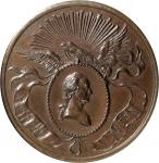 1832 (ca. 1858) Civic Procession Medal. Second Restrike. Musante GW-130-R2, Baker-160D. Copper. MS-6