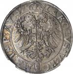 GERMANY. Stolberg-Konigstein-Rochefort. Taler, (15)47. Ludwig II (1535-74). NGC AU-58.