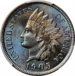 1905 Indian Cent. Unc Details--Spot Removed (PCGS).
