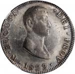 MEXICO. 8 Reales, 1822-Mo JM. Mexico City Mint. Augustin I Iturbide. NGC MS-62.