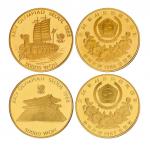 1986、1987年韩国发行第24届奥林匹克运动会纪念金币各一枚