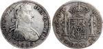1808MO墨西哥8R银元，PCGS XF40。Mexico, 8 Reales, 1808MO, reign of Ferdinand VII,PCGS XF40