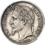 FRANCESecond Empire / Napoléon III (1852-1870). 2 francs tête laurée 1868, A, Paris.