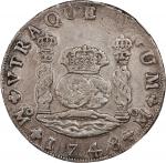 MEXICO. 8 Reales, 1748-Mo MF. Mexico City Mint. Ferdinand VI. NGC VF-30.