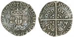 Henry VII (1485-1509), Groat, type II, 2.83g, m.m. none, henric di gra rex angl z franc, trefoil sto