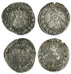 Edward VI (1547-53), coinage in the name of Henry VIII, Pennies (2), both Bristol, 0.59g, m.m. none,